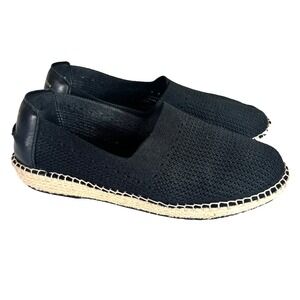 Cole Haan Cloudfeel Stitchlite Espadrille Slip On Shoe W15915 Black Womens 10B
